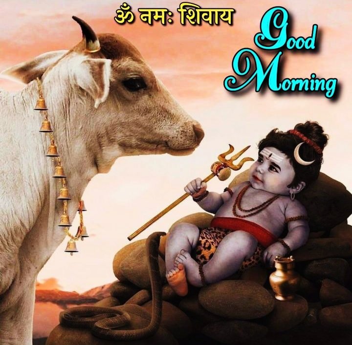 Baby Shiv Good Morning Images For Whatsapp