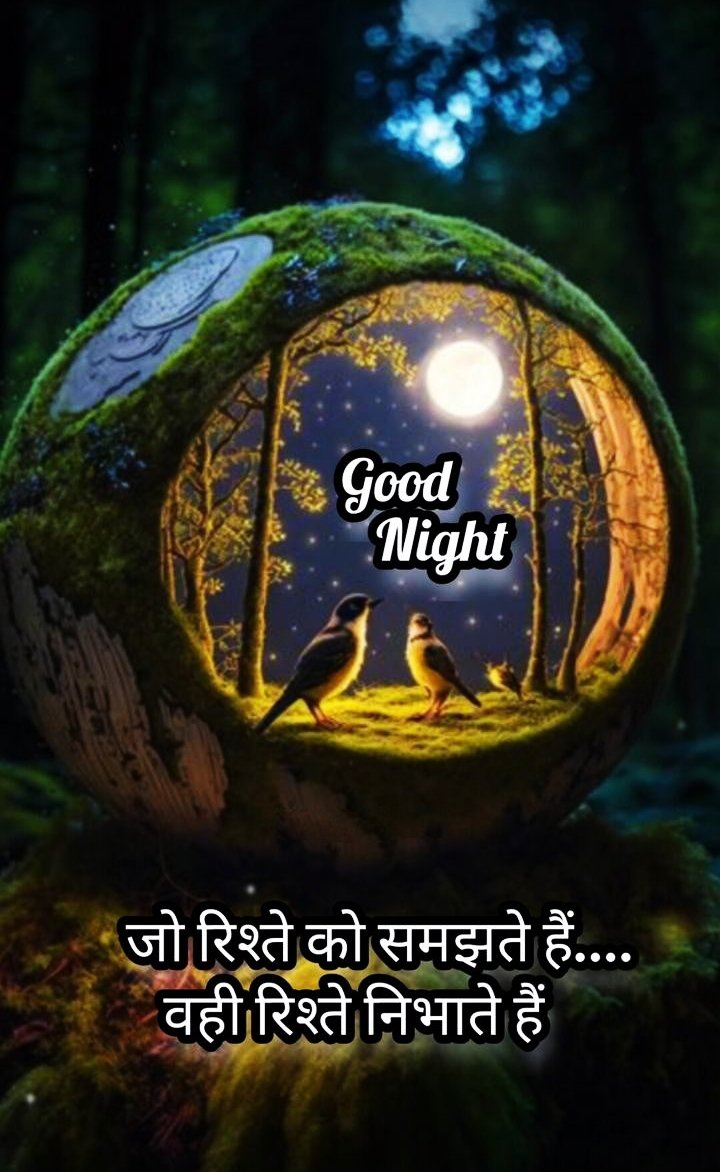 Beautiful Good Night Images In Hindi