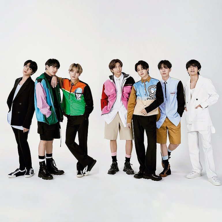 Wallpaper BTS Members Photo