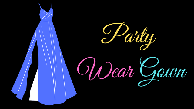 Party Wear Gown