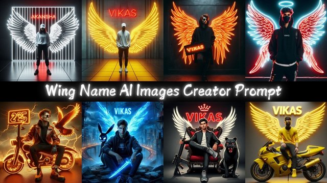 Wing Name AI Images Creator Prompt